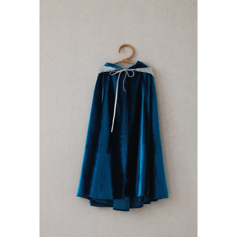 Zauberumhang „Snow Queen“ – Blau und Silber