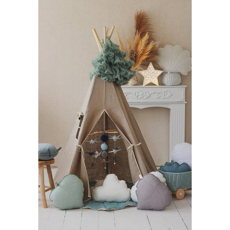 Tipi-Spielzelt „Natural Linen“ aus Leinen