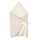 Leinen-Wickeldecke „Bloom Sand“