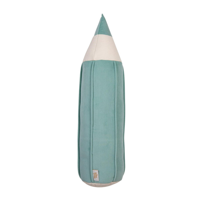 Buntstift-Samtkissen „Mint“