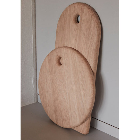 Yumi Schneidebrett – rund – Ø31,5 × H2 cm von OYOY Living Design – weitere Produktansicht 4