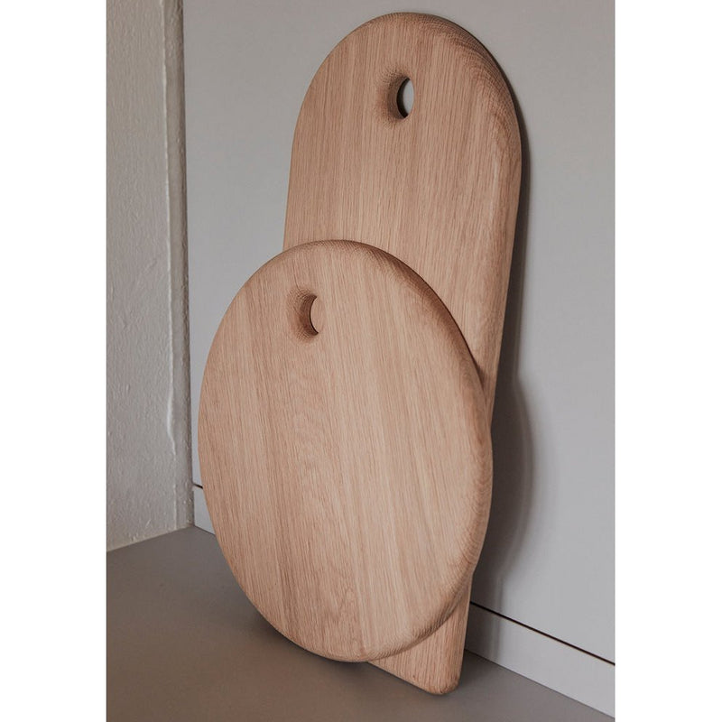 Yumi Schneidebrett – rund – Ø31,5 × H2 cm von OYOY Living Design – weitere Produktansicht 4