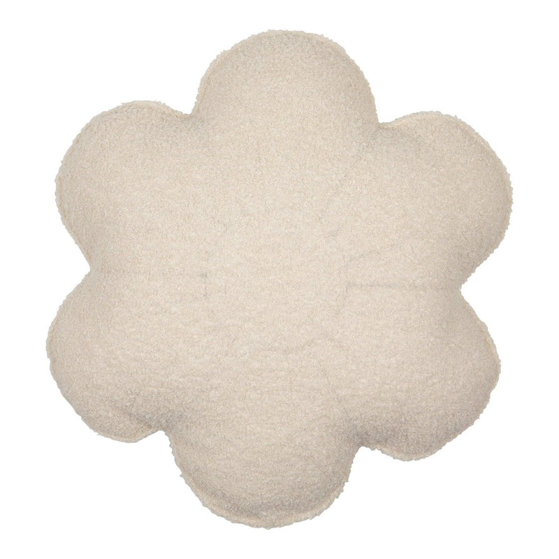 Bouclé-Blumenkissen „Teddy“