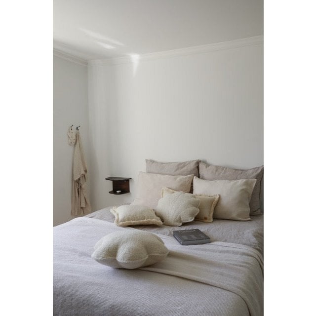 Bouclé-Kissen „Cream“ – Creme, 40 × 40 cm