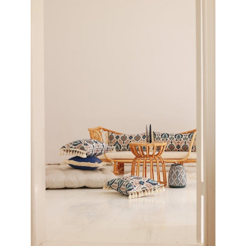 Boho-Kissen „Blue Istanbul“