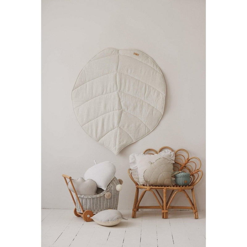 Leinen-Blattmatte „Cloud Leaf“