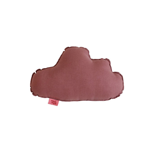 Moi Mili Wolkenkissen aus Leinen „Marsala“ – Produktfoto 2