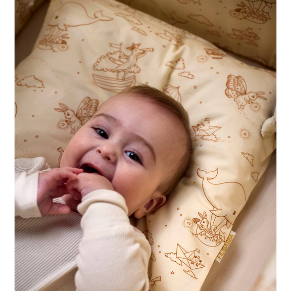 FILIBABBA Babybettwäsche GOTS – Dreamy Adventurers, 70 × 100 cm – weitere Produktansicht 4