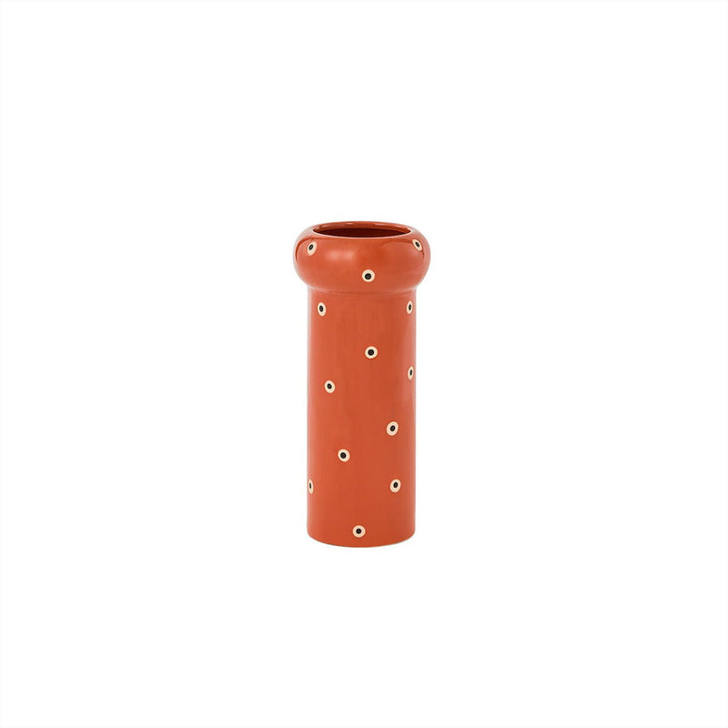 Aki Vase – Muskatnuss – Ø18,5 × H42 cm von OYOY Living Design