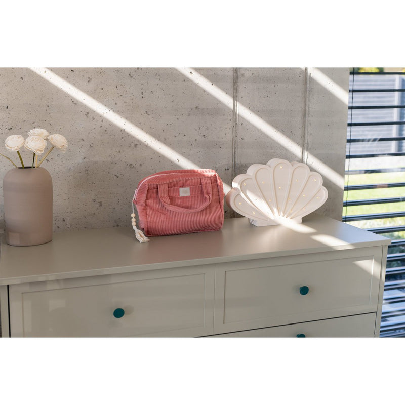 Cord-Kosmetiktaschen-Set „Coral“