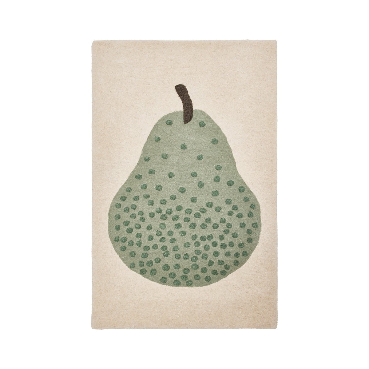 Getufteter Birnen-Teppich – H120 × B75 cm von OYOY MINI
