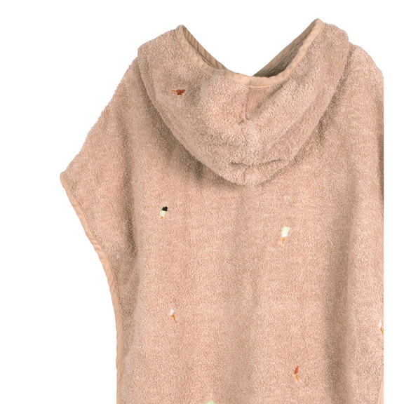 FILIBABBA Bestickter Strandponcho GOTS – Frappé – weitere Produktansicht 4