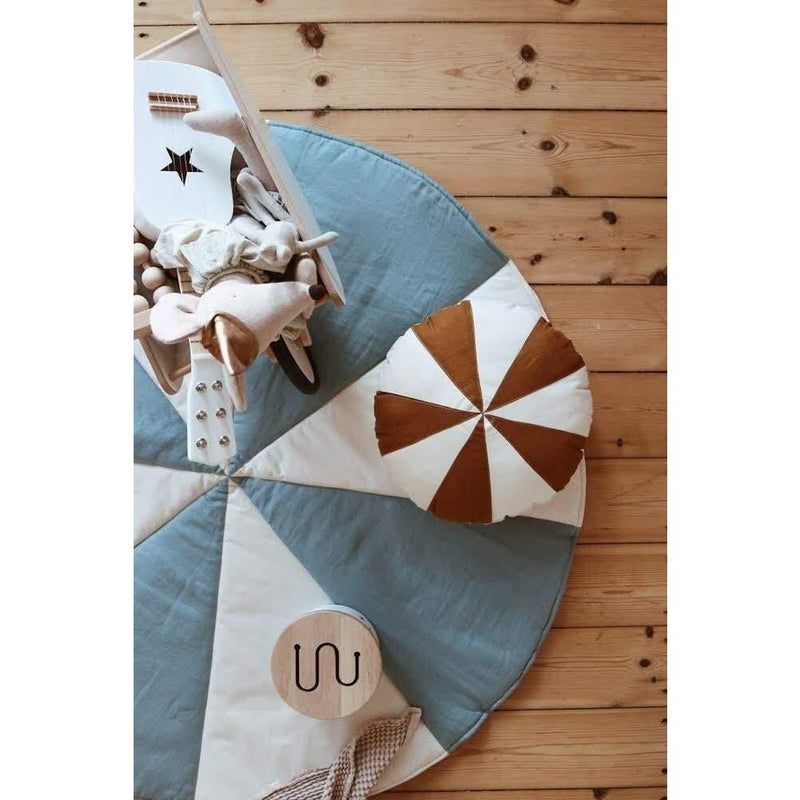 Patchwork-Kissen „Caramel Candy“