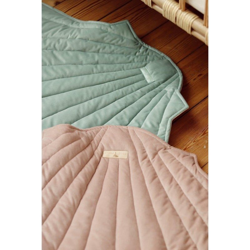 Samt-Muschelmatte „Powder Mint“