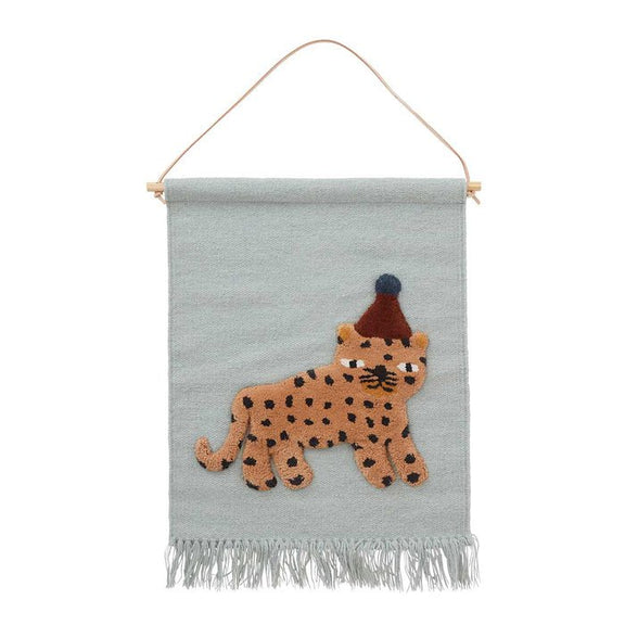 Leoparden-Wandbehang – H68 × B50 cm von OYOY MINI