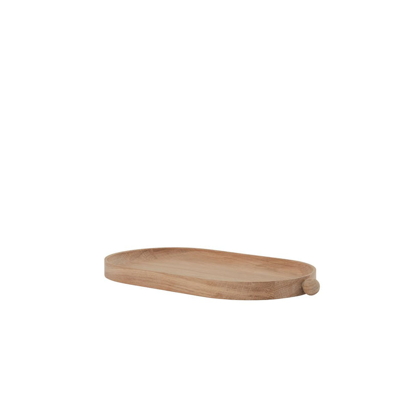 Inka Holztablett – Natur – H2 × L34 × B18 cm von OYOY Living Design