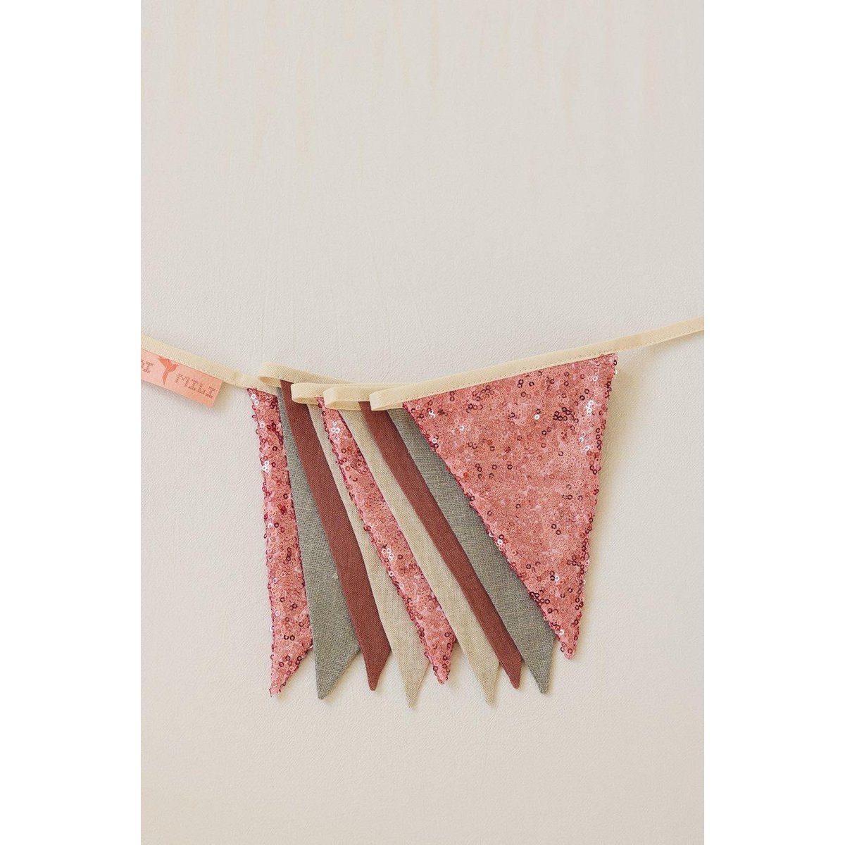 Moi Mili Paillettengirlande „Pink & Grey“ – Produktansicht