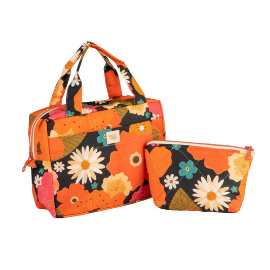 Moi Mili Kosmetiktaschen-Set „Picknick mit Blumen“ – 2-teilig – Produktfoto 2