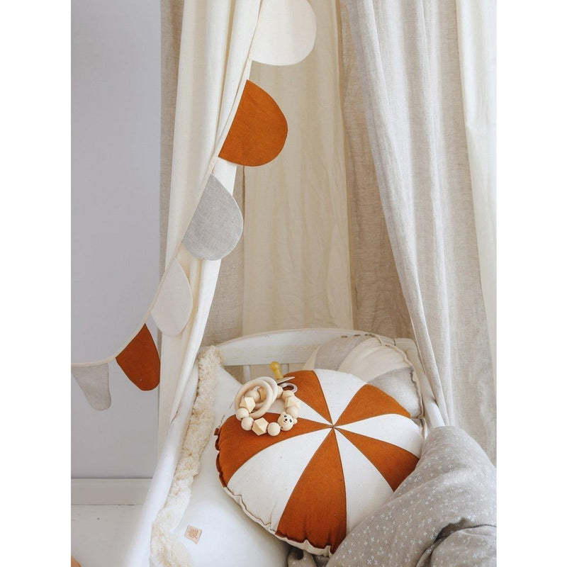 Patchwork-Kissen „Caramel Candy“