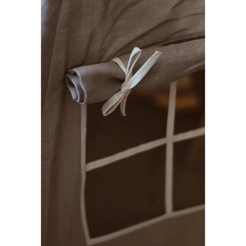 Moi Mili Tipi-Set „Natural Linen“ mit Blatt-Spielmatte – Produktfoto 7