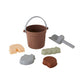 Leo-Strand-Set – Choko – H21,3 × L18 × B14,8 cm von OYOY MINI