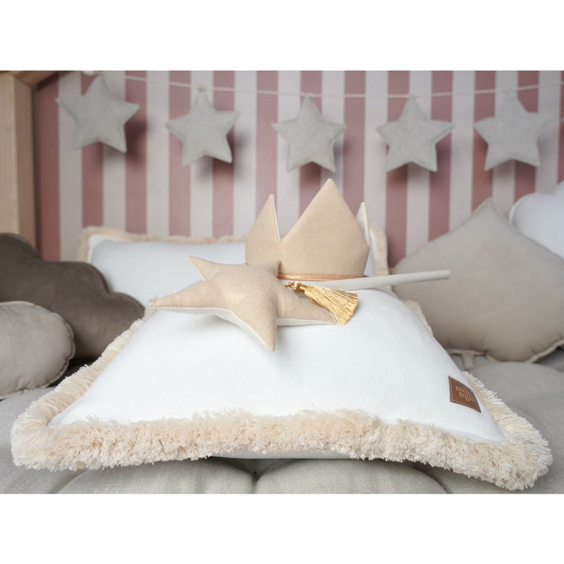 Beige Krone für Kinder