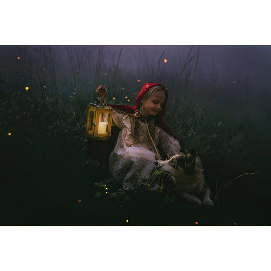 Moi Mili Zauberumhang „Crimson Magic – Produktfoto 2