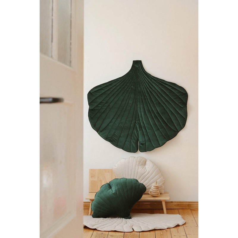 Samt-Ginkgomatte „Emerald Ginkgo“