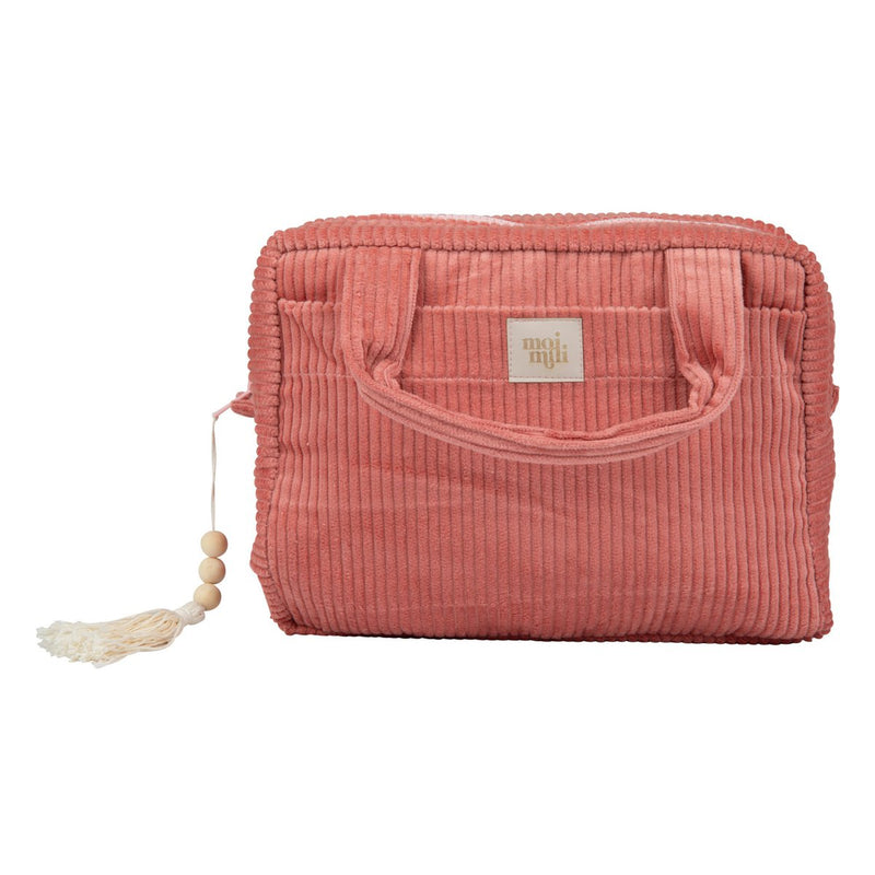 Cord-Kosmetiktasche „Coral“
