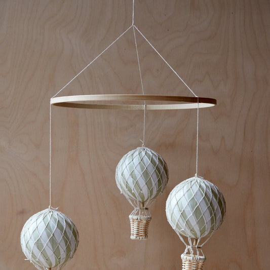 FILIBABBA Luftballon-Mobile – Grün – weitere Produktansicht 2