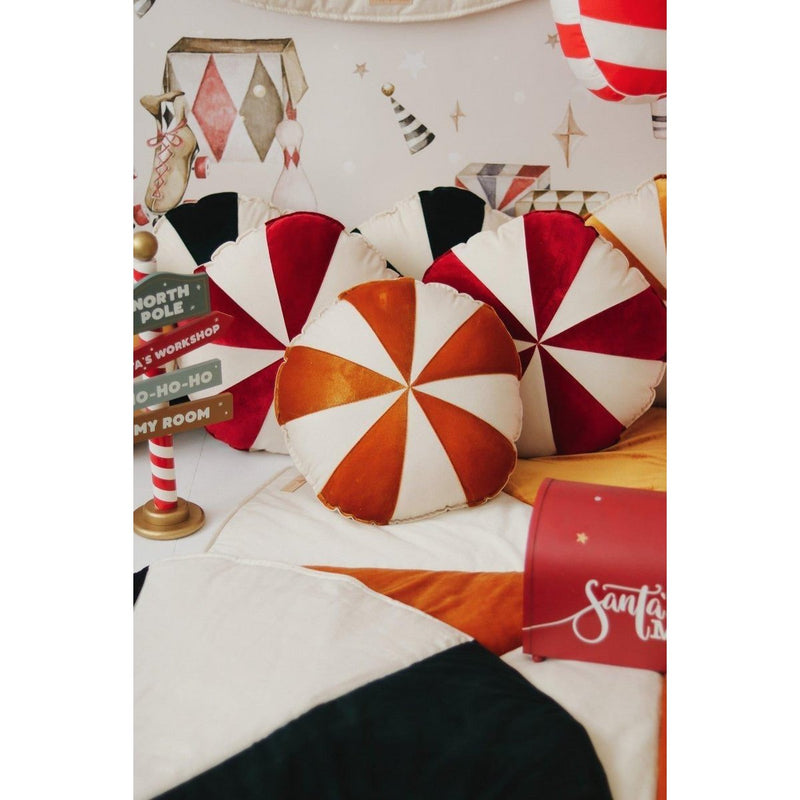 Patchwork-Kissen „Gold Candy“