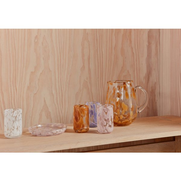 Jali Wasserkaraffe – Ø15,3 × H20 cm von OYOY Living Design – weitere Produktansicht 2