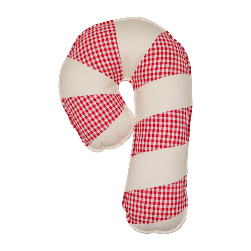 Weihnachts-Lollipop-Kissen „Rot kariert“