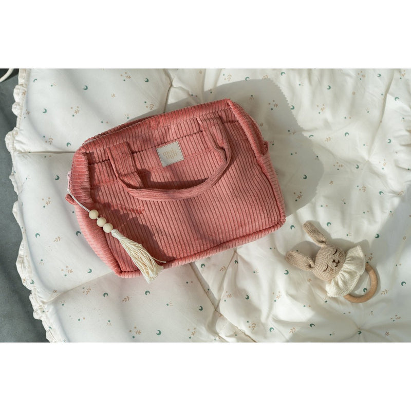 Cord-Kosmetiktasche „Coral“