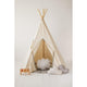 Tipi-Zelt „Grey Pompoms“