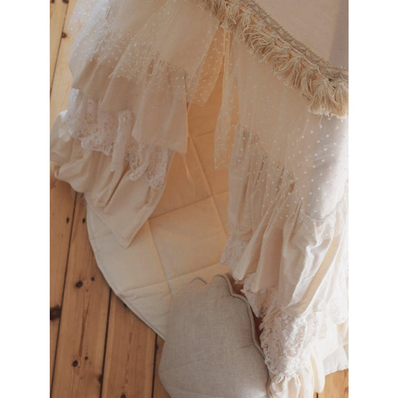 Moi Mili Tipi-Zelt mit Rüschen „Shabby Chic“ – Produktfoto 8