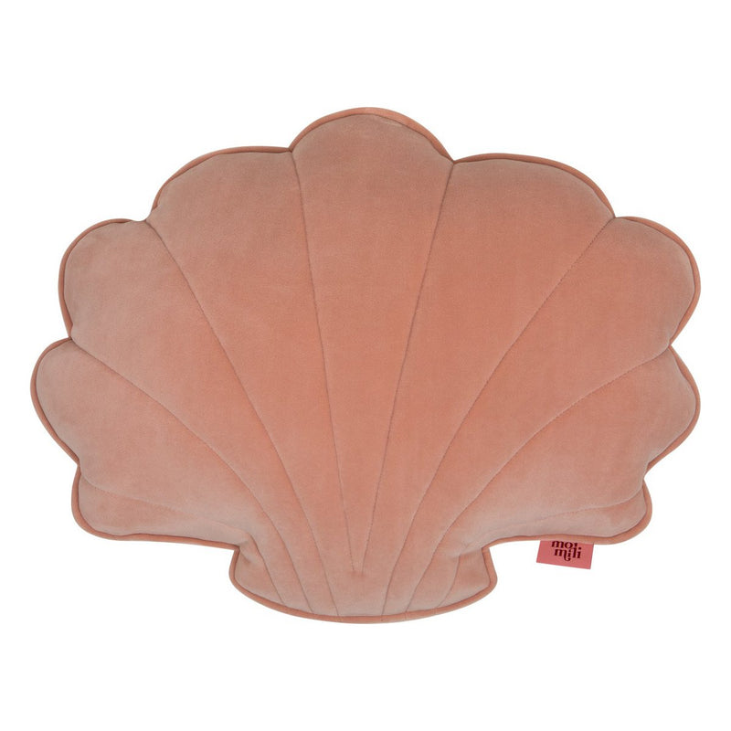 WSamt-Muschelkissen „Apricot“