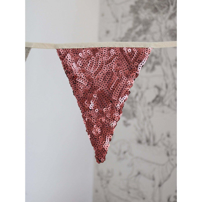 Moi Mili Paillettengirlande „Pink & Grey“ – Produktfoto 5
