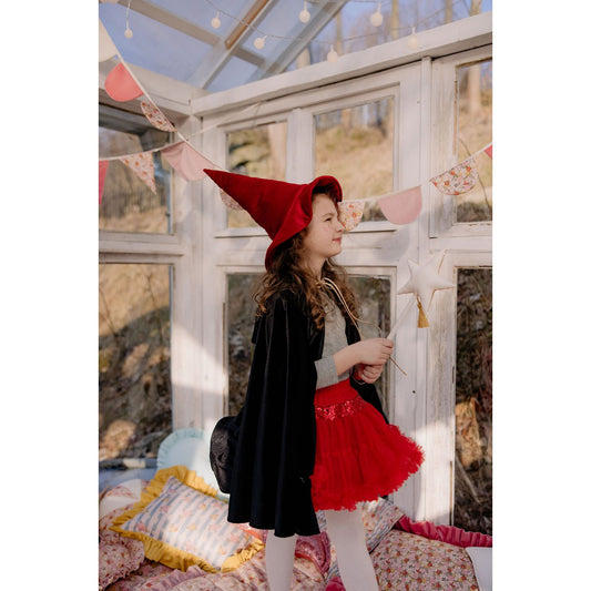 Moi Mili Samt-Zauberhut „Crimson Magic“ – Produktfoto 2
