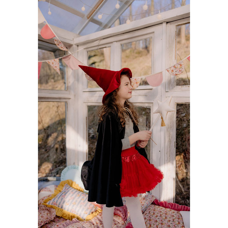 Samt-Zauberhut „Crimson Magic“