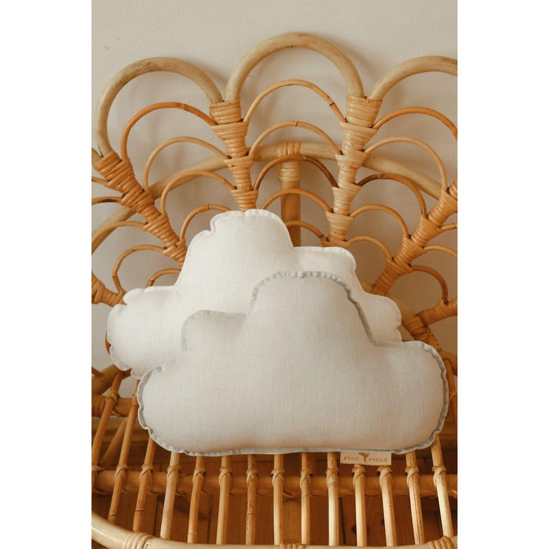 Wolkenkissen aus Leinen „Sand“