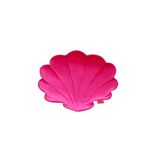 Moi Mili Samt-Muschelkissen „Fucsia Pearl“ – Produktfoto 2
