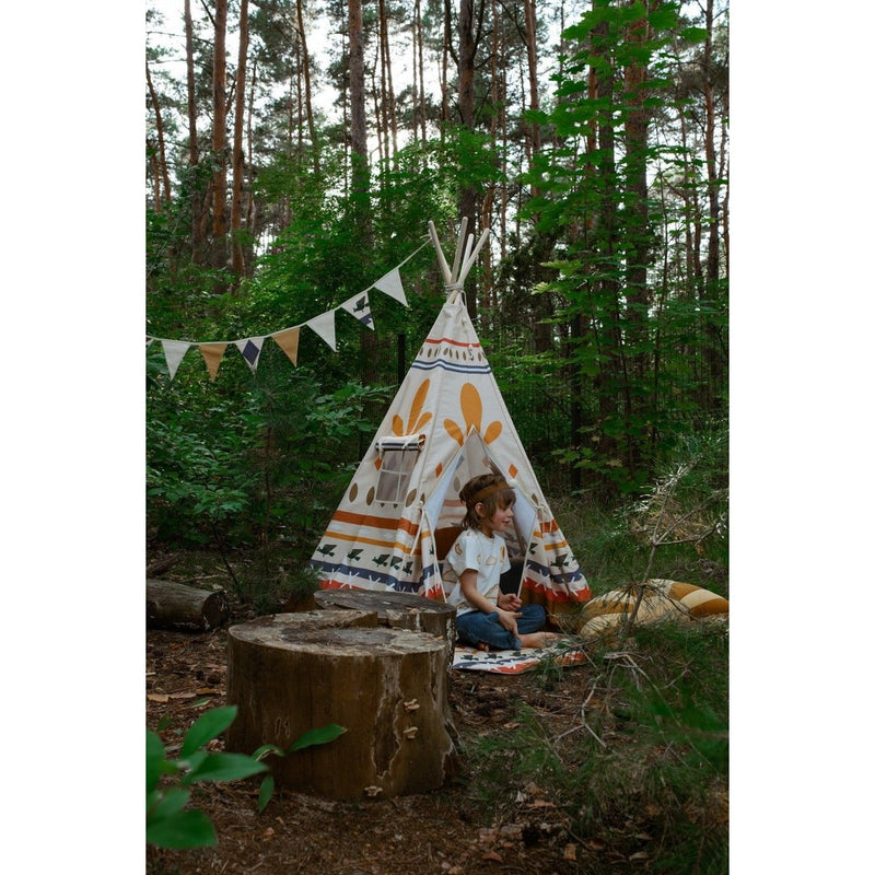 Abenteuer-Stirnband mit Federn „Native Vibe“