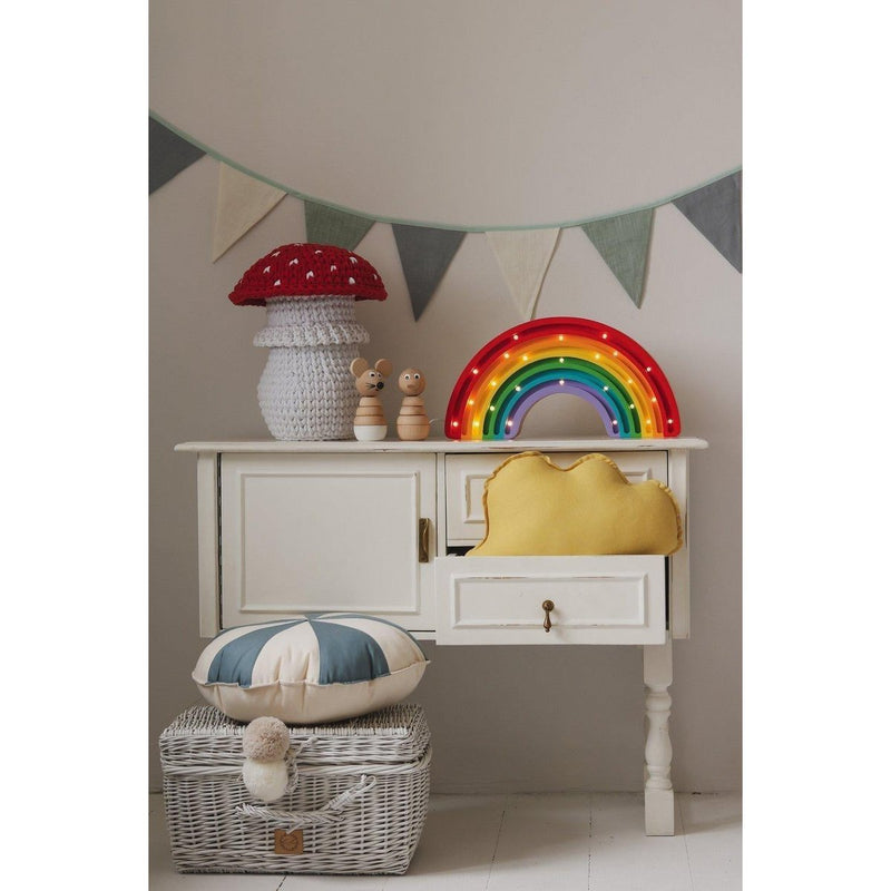 Patchwork-Kissen „Blue Candy“
