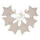 Leinen-Sterngirlande „Star Dust“
