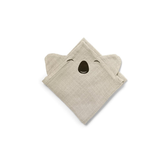 Kuscheltücher „Bjørk Koala“ – 2er-Set, Cobblestone von Nuuroo
