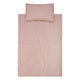 Leinen-Bettset „Bloom Powder Rose“ – Large