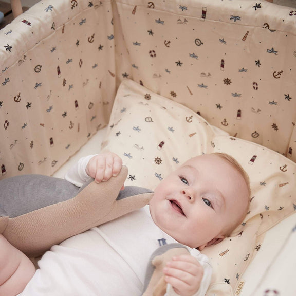FILIBABBA Babybettwäsche GOTS – kleiner Seemann, 70 × 100 cm – weitere Produktansicht 4