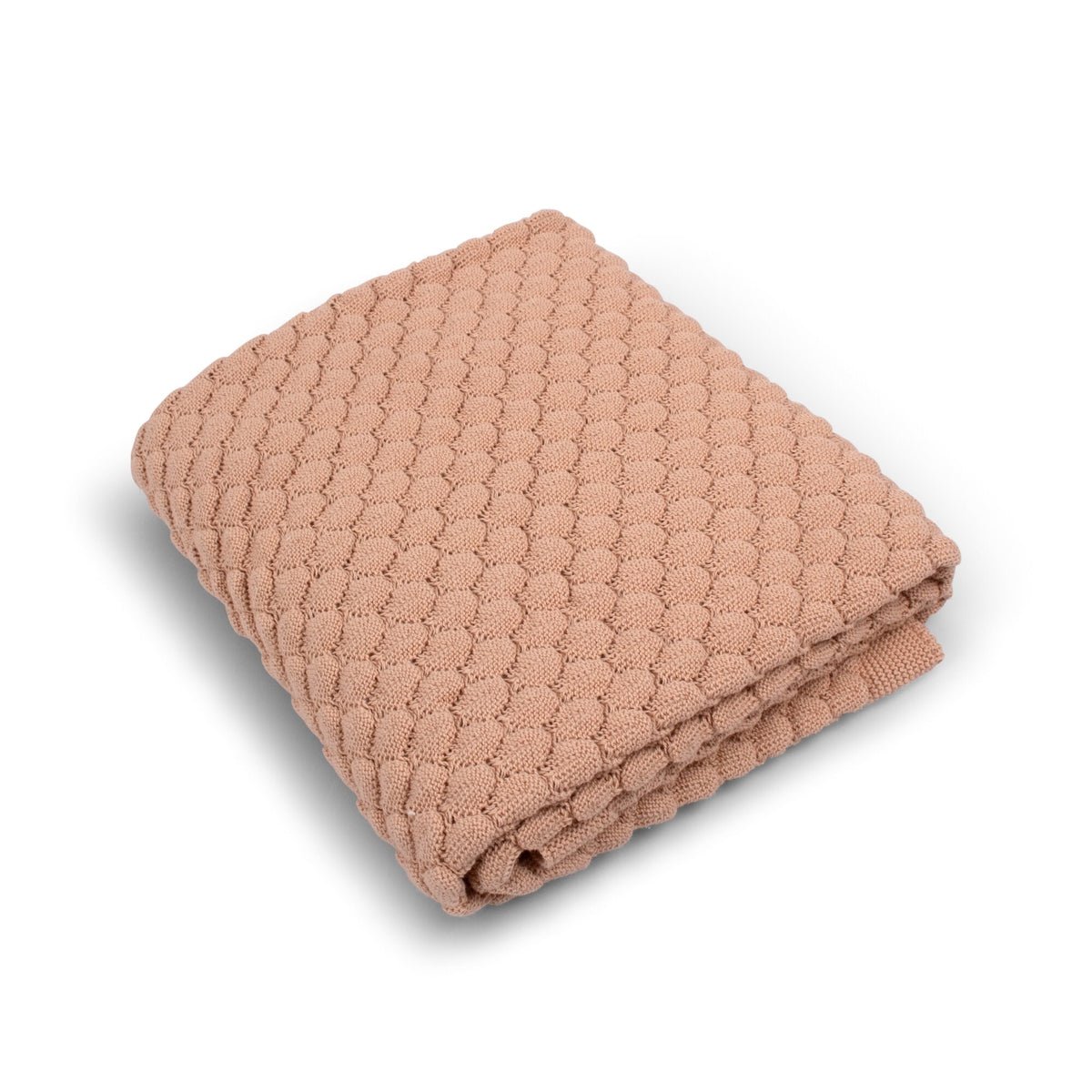 FILIBABBA Gestrickte Babydecke GOTS – Elfenbein
