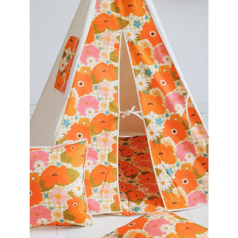 Moi Mili Kinder-Tipi-Zelt „Picknick mit Blumen“ – Produktfoto 5